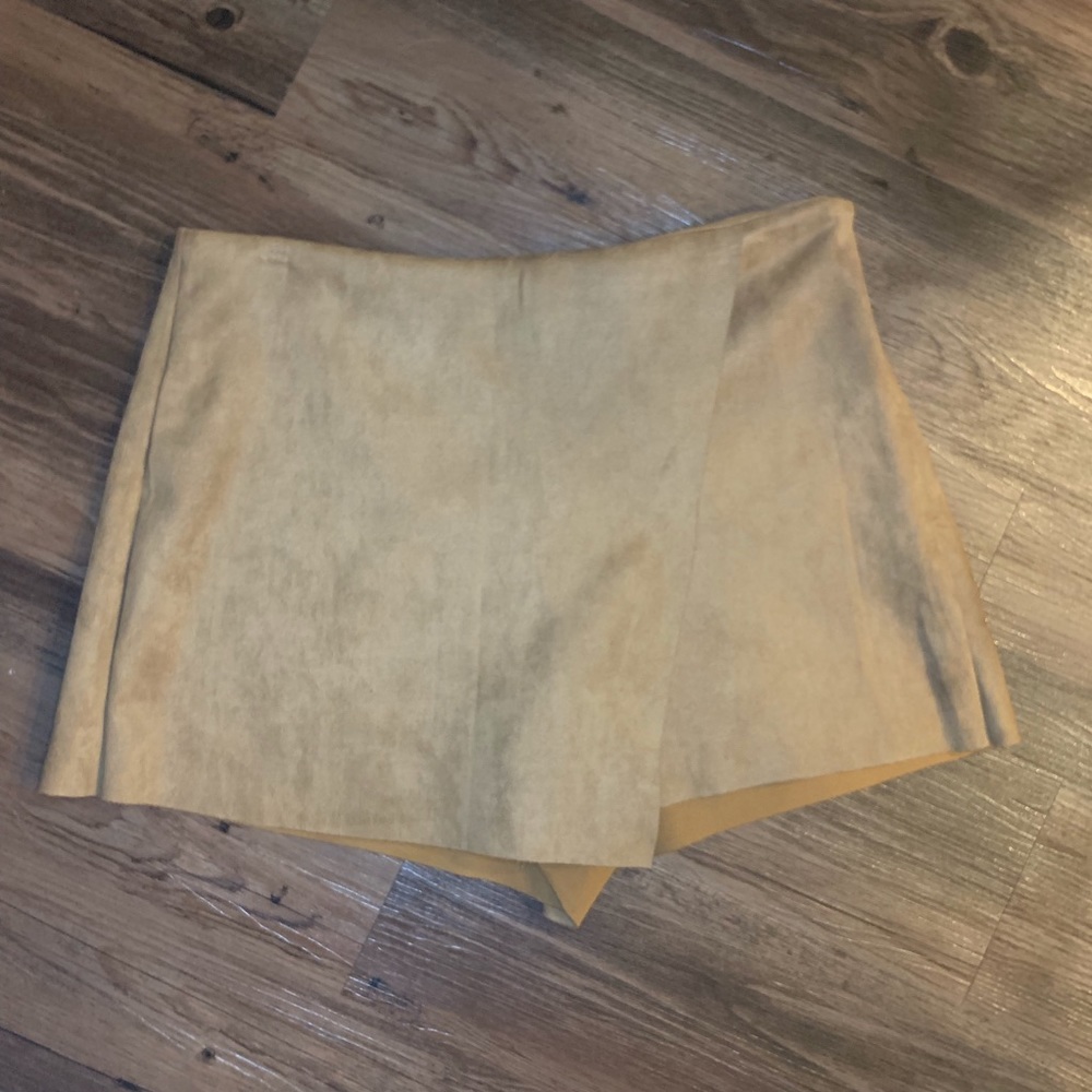 Suede Skort - image 1